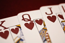 Casino mieten Pokerkarten